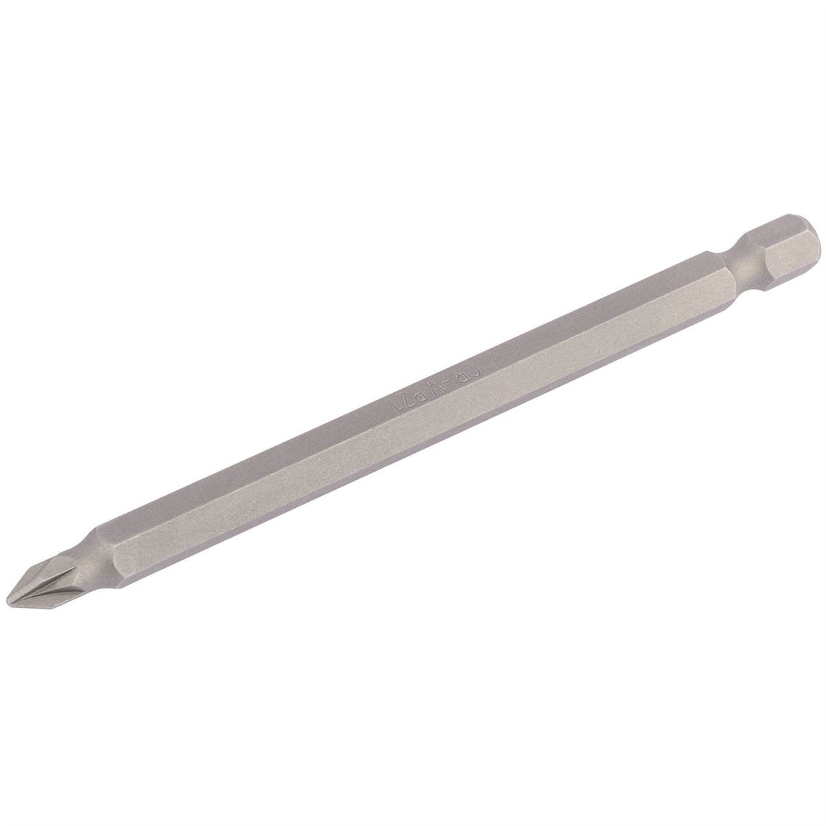 Draper PZ Type Insert Bit 1/4" Hex 100mm Long No.1 (Pack of 1) 64361 White Rose Tools