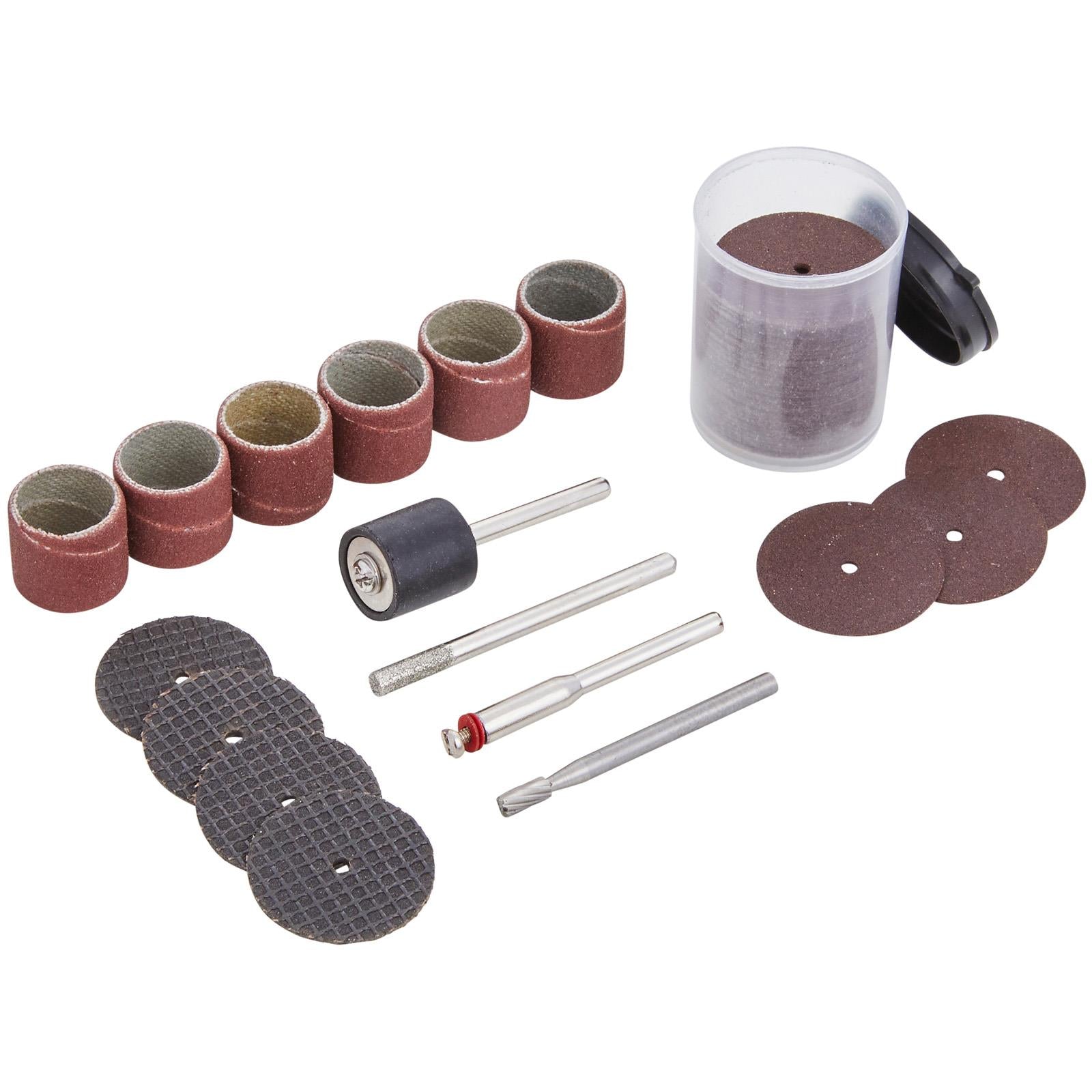 BlueSpot Sanding Cutting and Grinding Rotary Tool Accessory Set 50 Piece