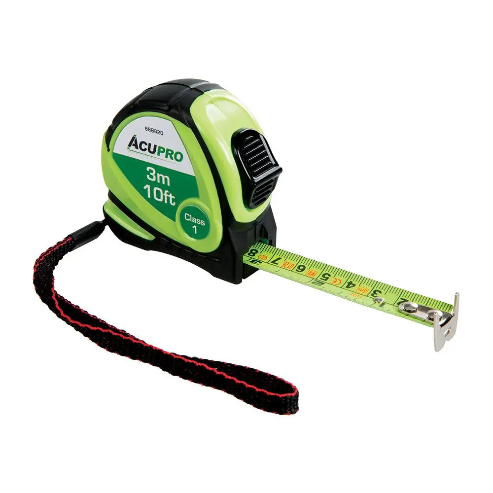 Acupro 3m 5m 8m Tape Measure Class 1 Accuracy Highest Available