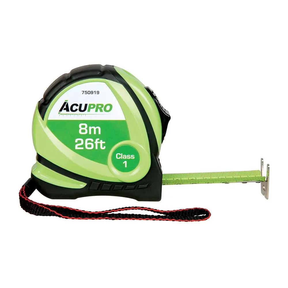 Acupro 3m 5m 8m Tape Measure Class 1 Accuracy Highest Available