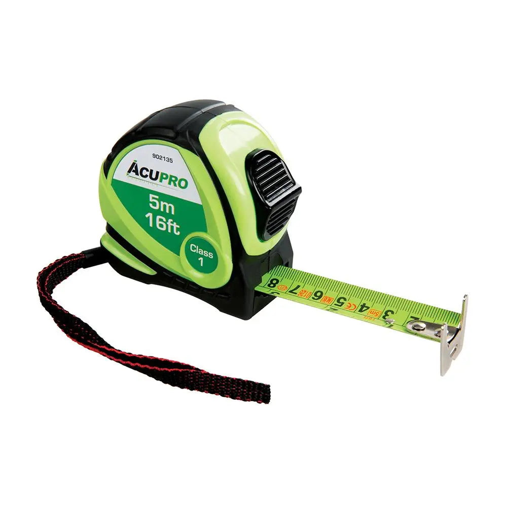 Acupro 3m 5m 8m Tape Measure Class 1 Accuracy Highest Available