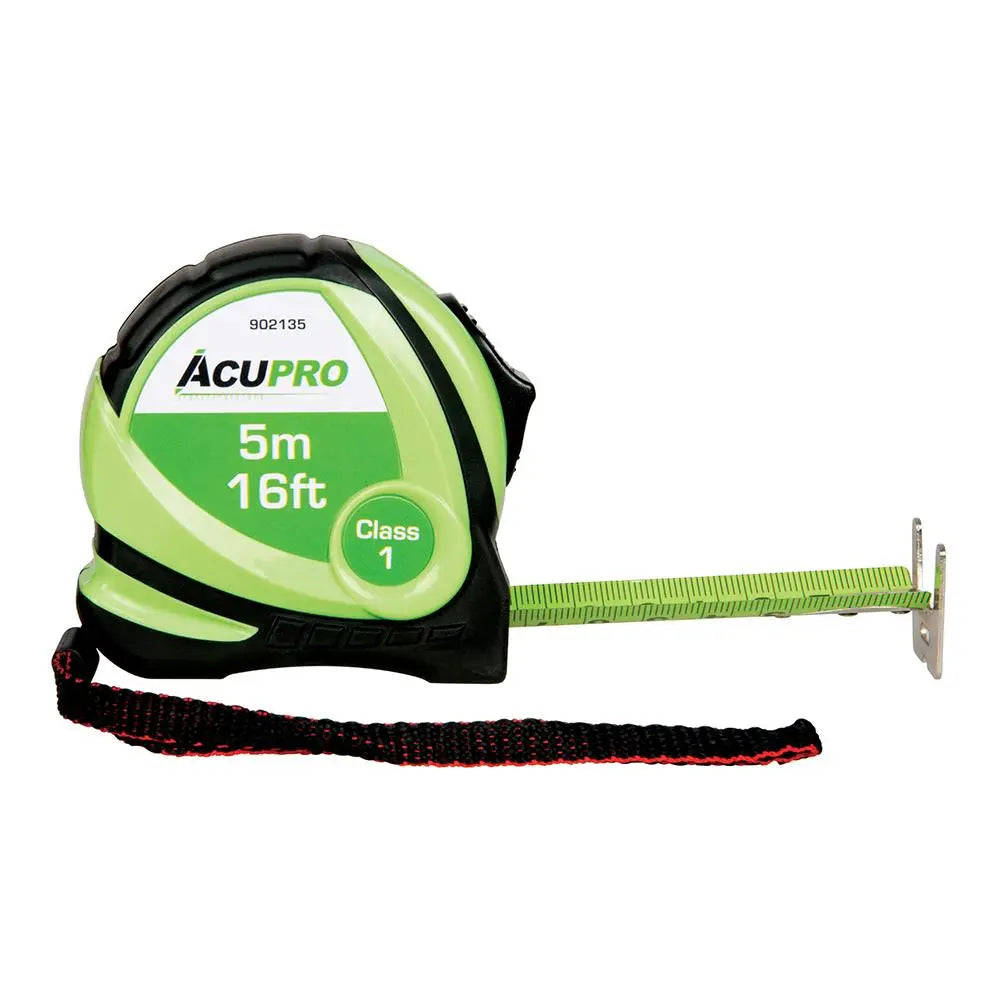 Acupro 3m 5m 8m Tape Measure Class 1 Accuracy Highest Available