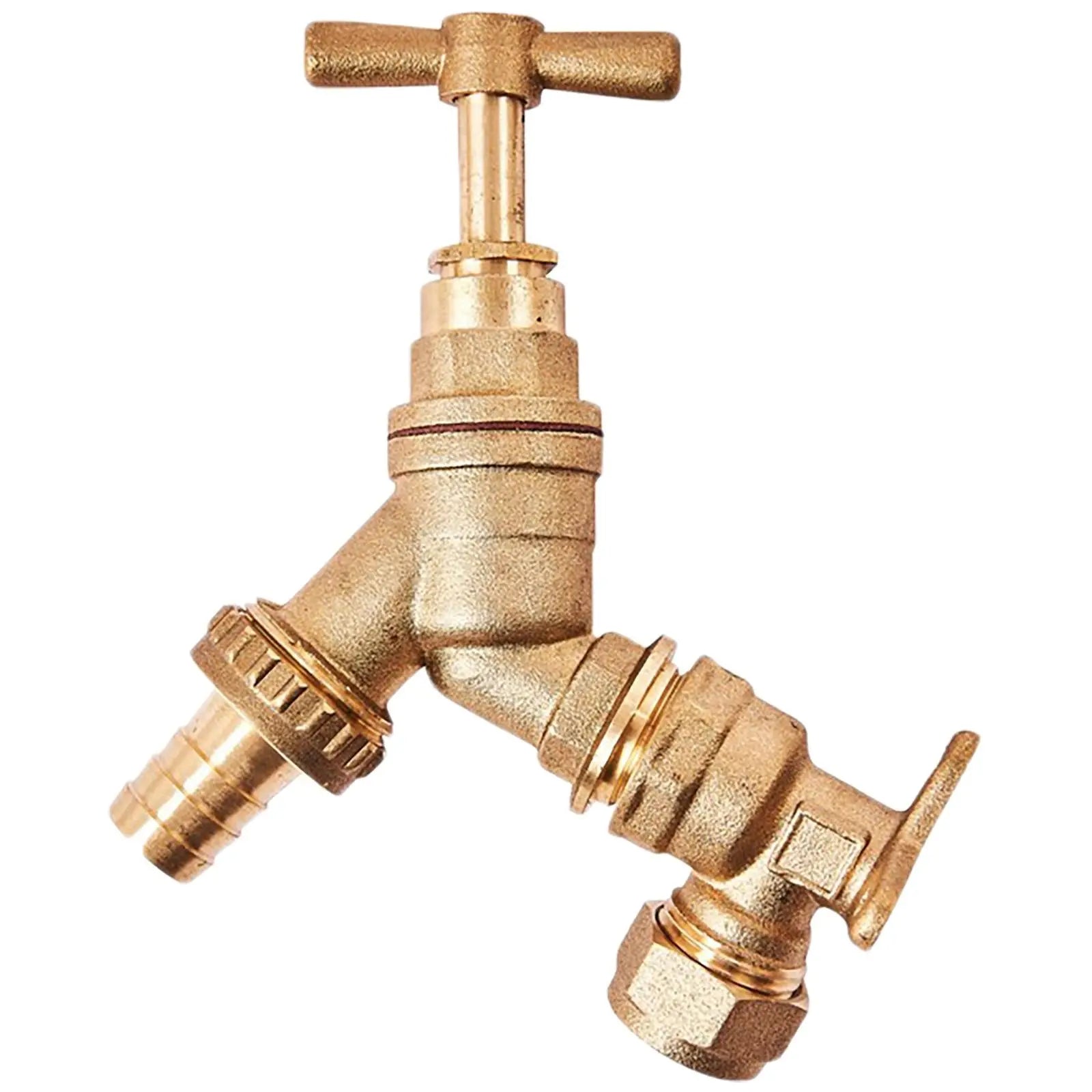 Amtech Outside Brass Tap and Hose Adaptor 1/2" x 3/4