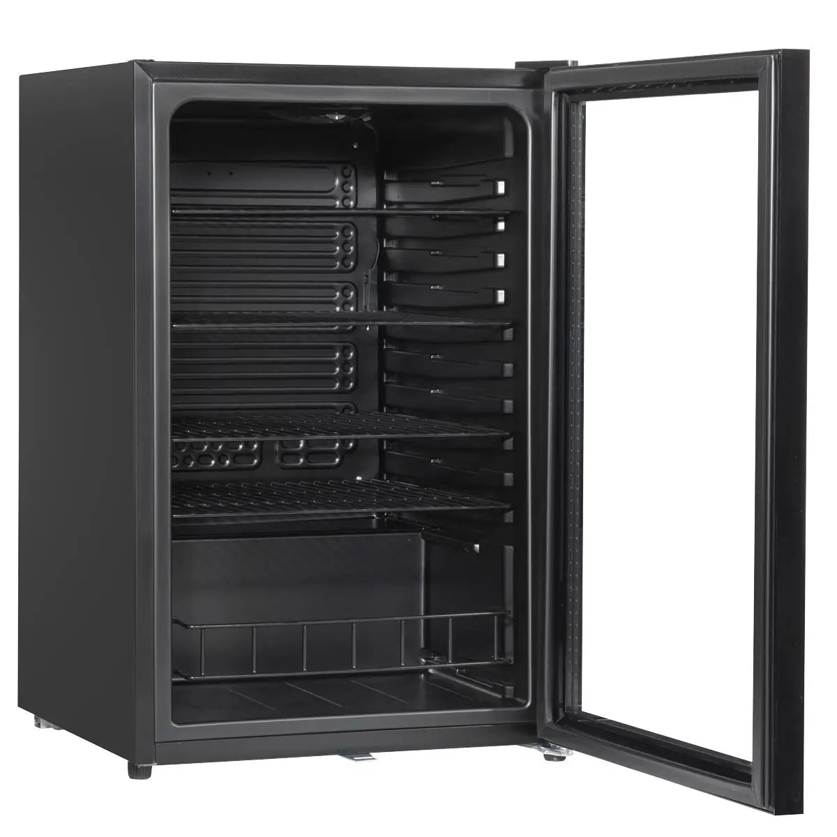 Baridi 115L Under Counter Beer, Drinks & Wine Fridge, Lock, LED Light  White Rose Tools