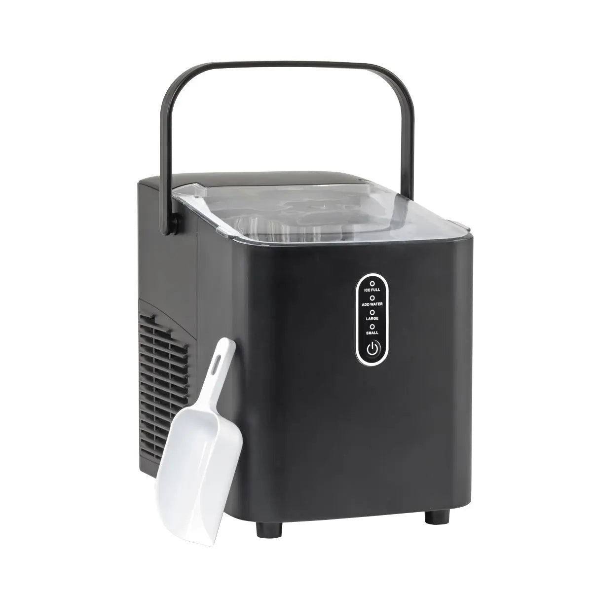 Baridi 12kg in 24hr Ice Cube Maker with LED Display & 10 Minute Freeze - DH52 White Rose Tools