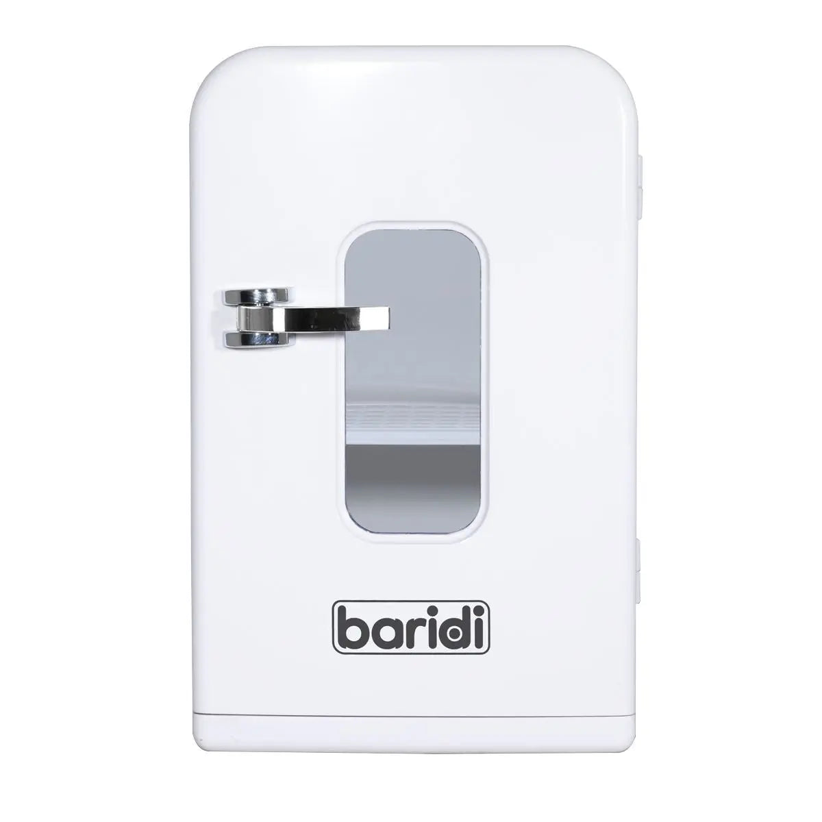 Baridi 15L Mini Fridge Cooler & Warmer, 12V/230V, Perfect for Car, Bedroom, Camping, Makeup, White - DH94 White Rose Tools