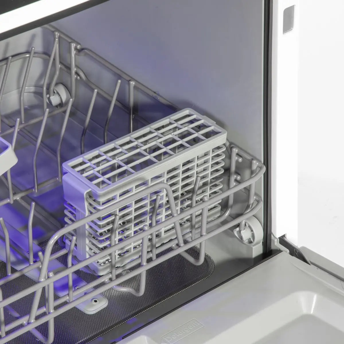 Baridi 2-4 Place Settings Mini Portable Tabletop Dishwasher, 5 Wash Functions  White Rose Tools