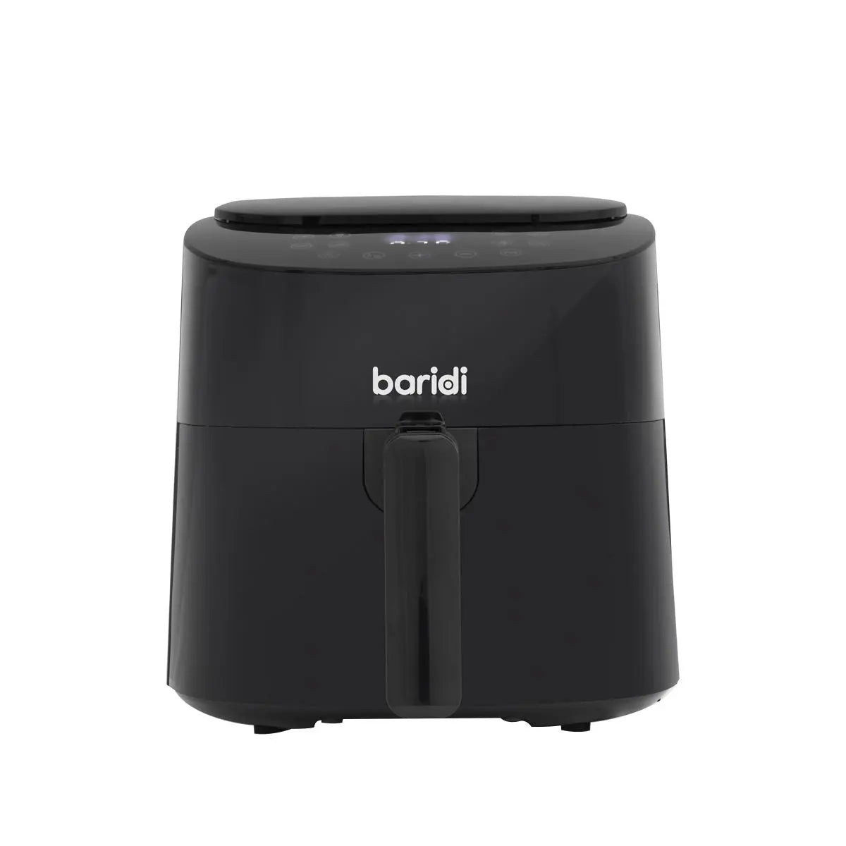 Baridi 3.5L Low Fat Air Fryer with Digital Rapid Air Oil Free Circulation System, 1300W, 8 Presets White Rose Tools