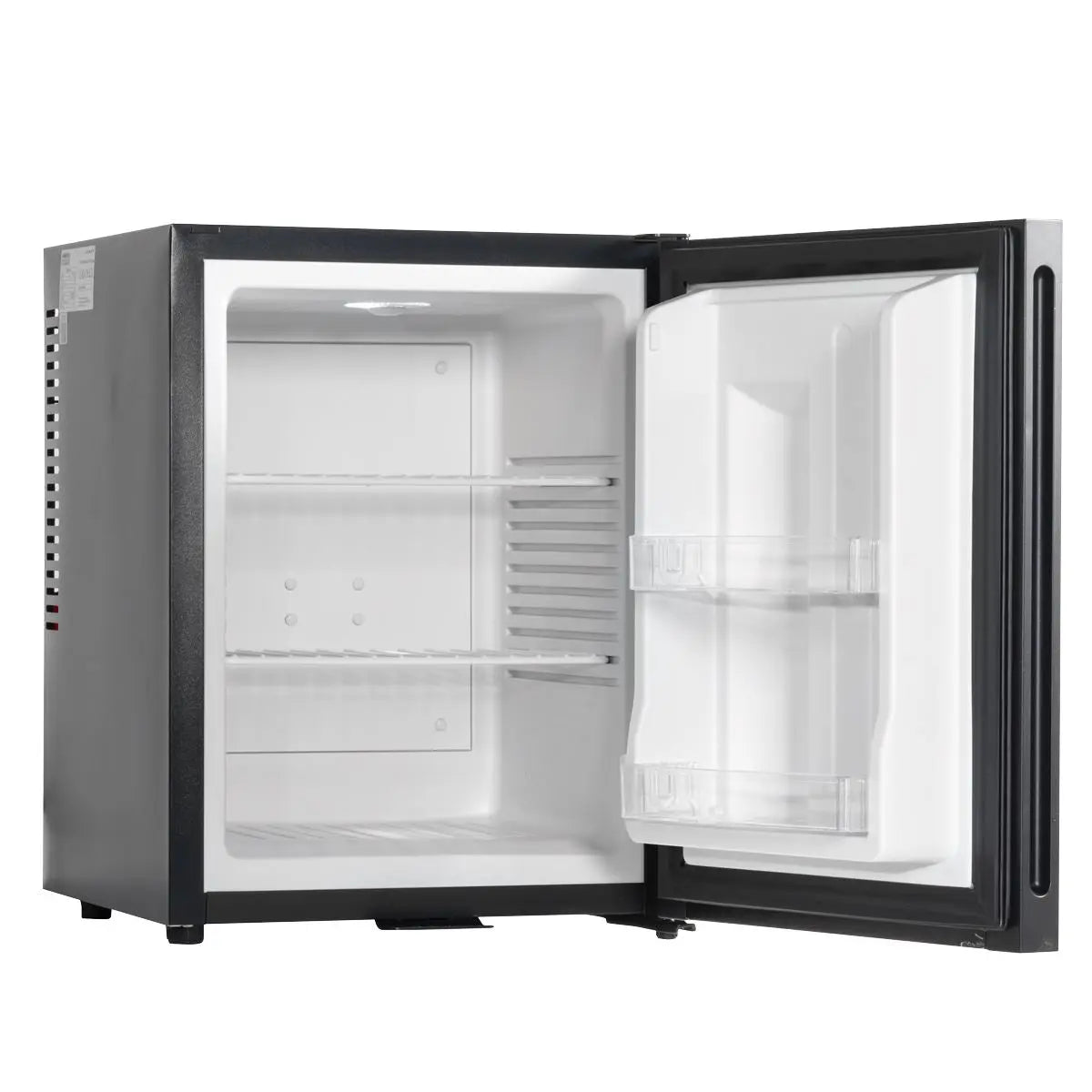 Baridi 35L Ultra Quiet Drinks & Wine Mini Cooler Fridge with LED Light, Black White Rose Tools