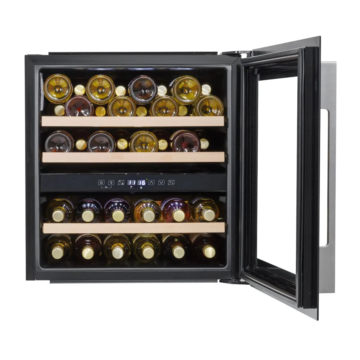 Baridi 36 Bottle Wine Fridge & Cooler 60cm  White Rose Tools