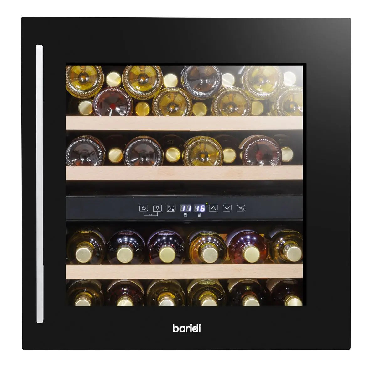 Baridi 36 Bottle Wine Fridge & Cooler 60cm  White Rose Tools