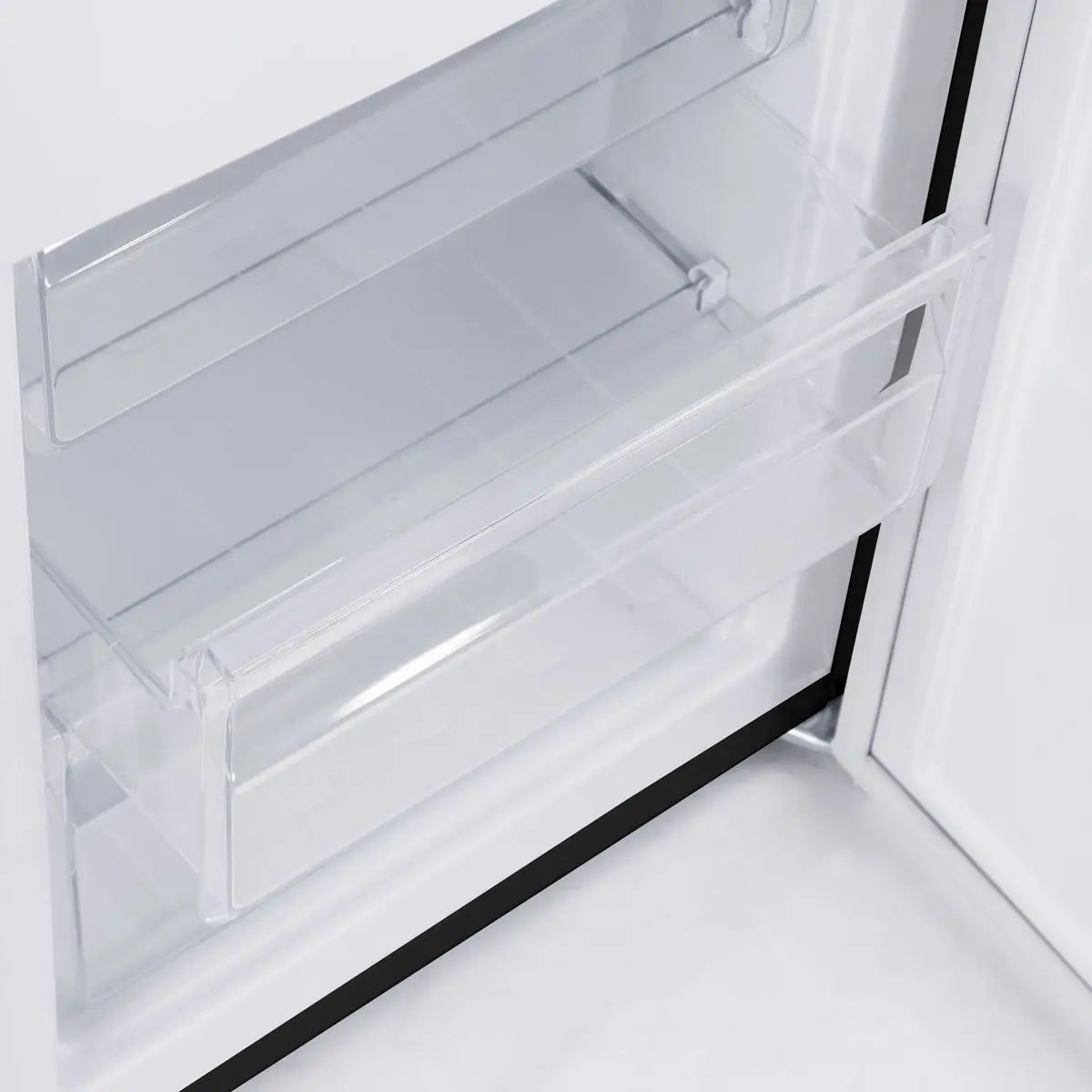 Baridi 50/50 Smart Frost Fridge Freezer 254L Capacity – Black White Rose Tools