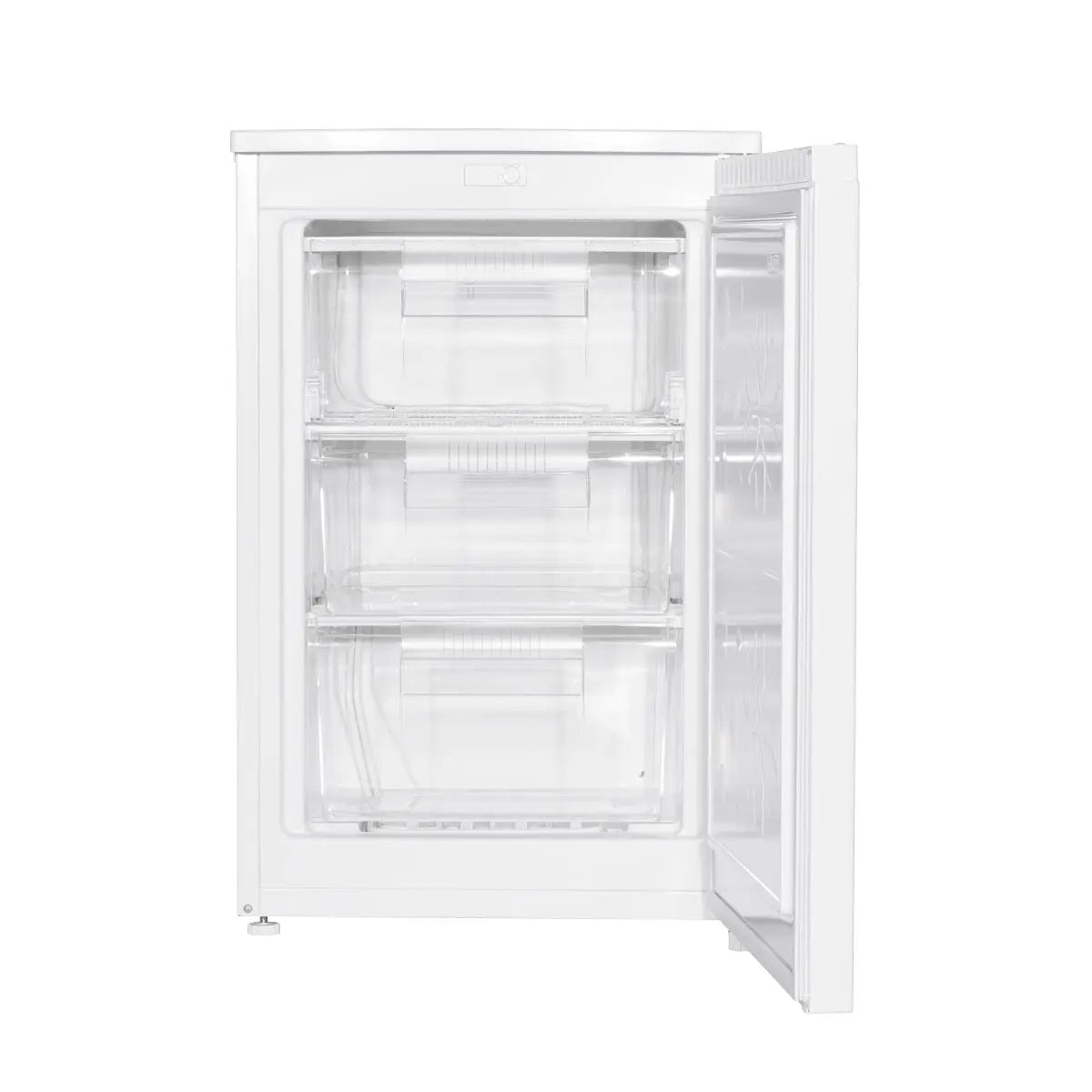 Baridi 55cm Undercounter Freezer with Adjustable Thermostat 85L - White  White Rose Tools