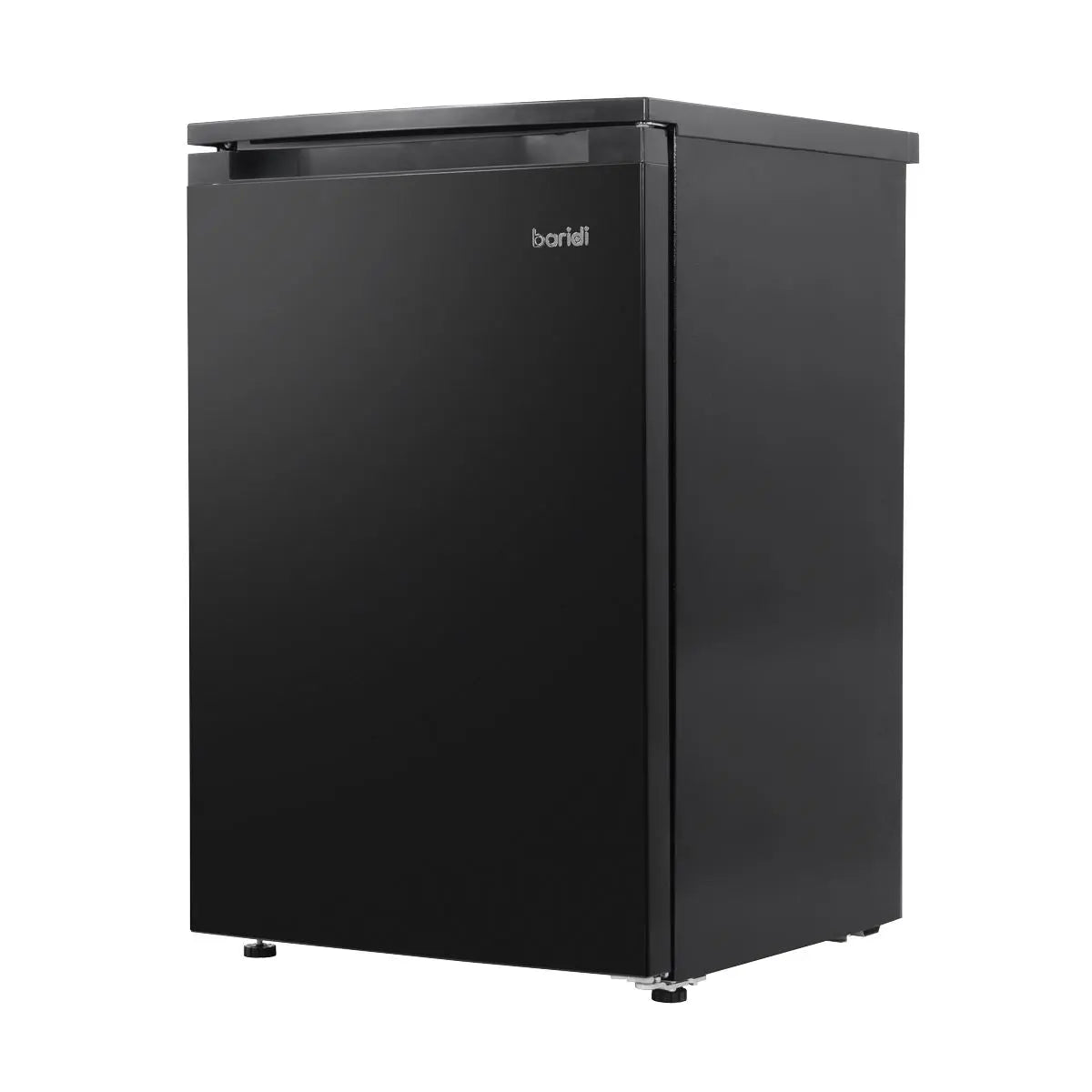 Baridi 55cm Undercounter Larder Fridge, 130L Capacity - Black White Rose Tools