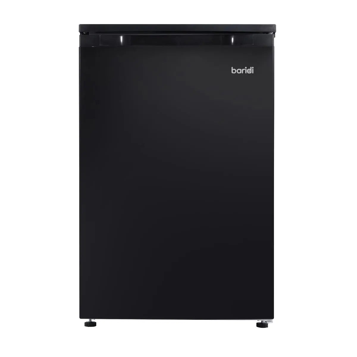 Baridi 55cm Undercounter Larder Fridge, 130L Capacity - Black White Rose Tools