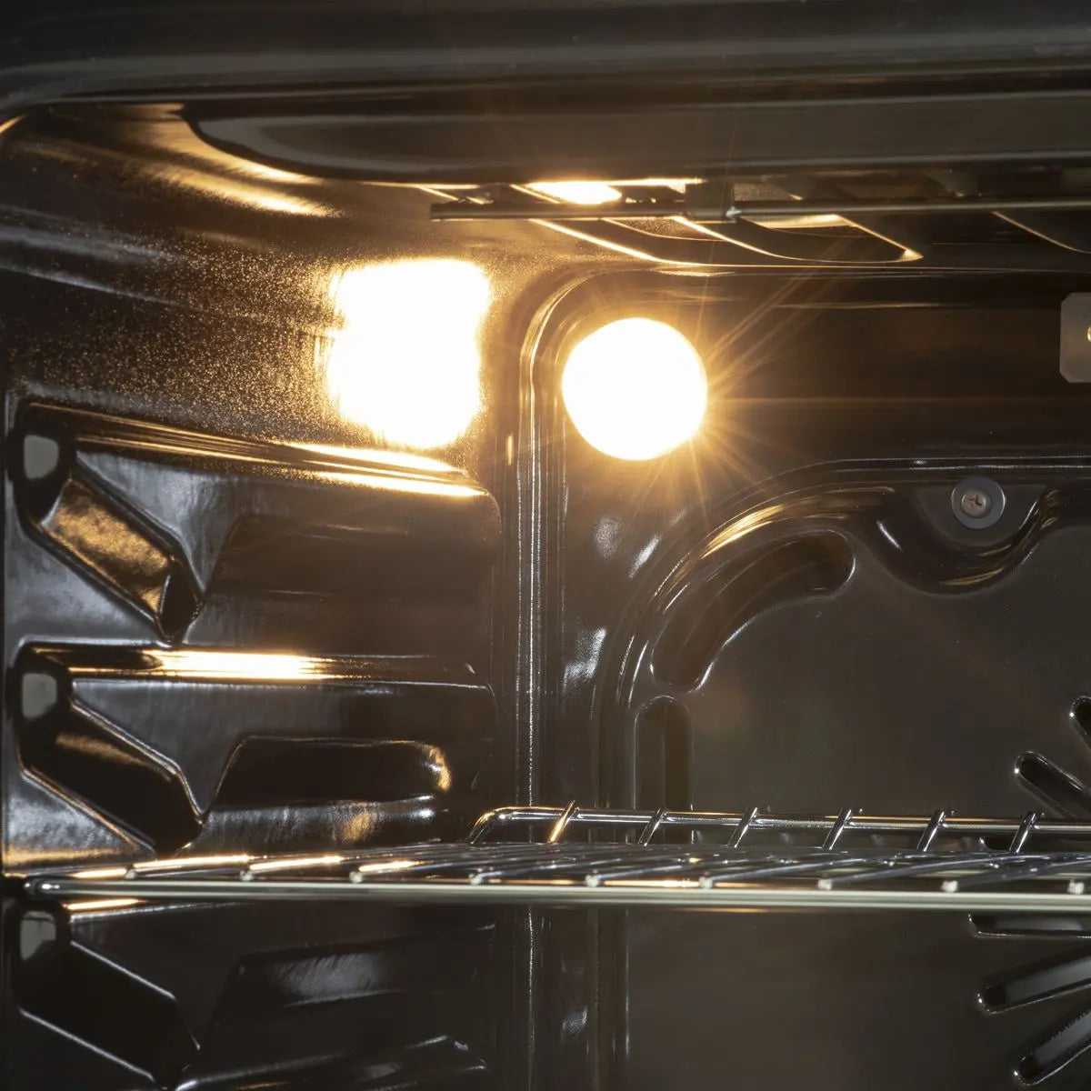 Baridi 60cm Built-In Five Function Fan Assisted Oven, 55L Capacity, Black  White Rose Tools