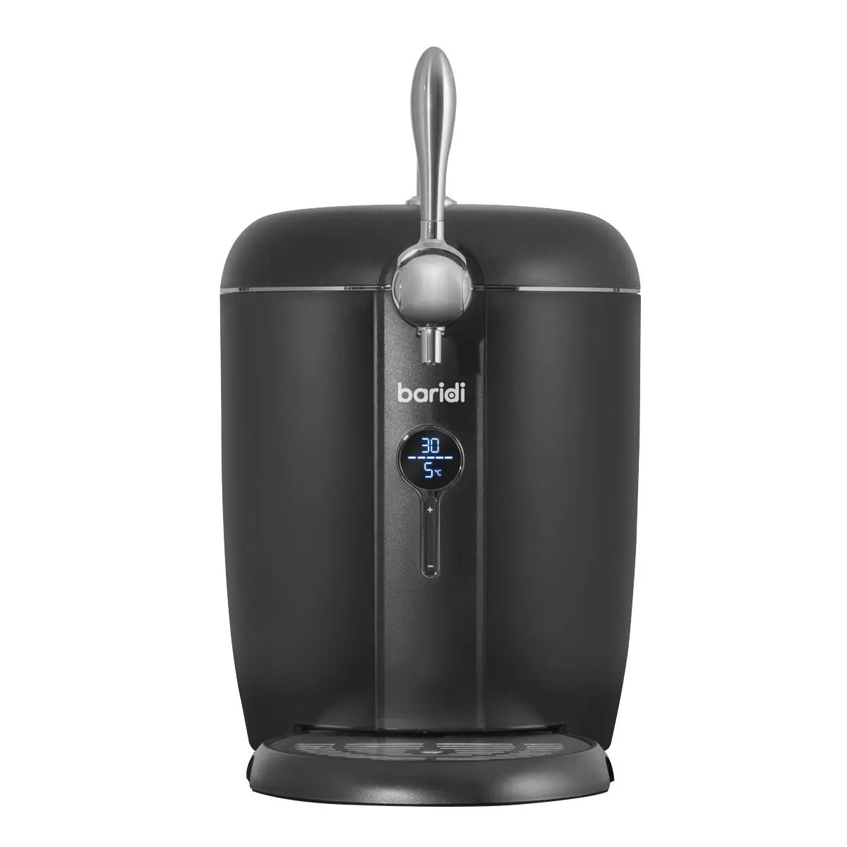 Baridi 6L Beer Keg Dispenser Tap with Electric Compressor and Integrated Cooling, No Gas Cartridges - DH115 White Rose Tools