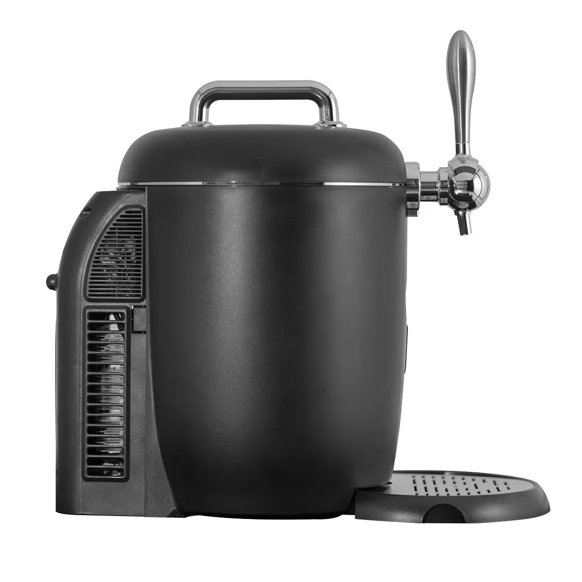 Baridi 6L Beer Keg Dispenser Tap with Electric Compressor and Integrated Cooling, No Gas Cartridges - DH115 White Rose Tools