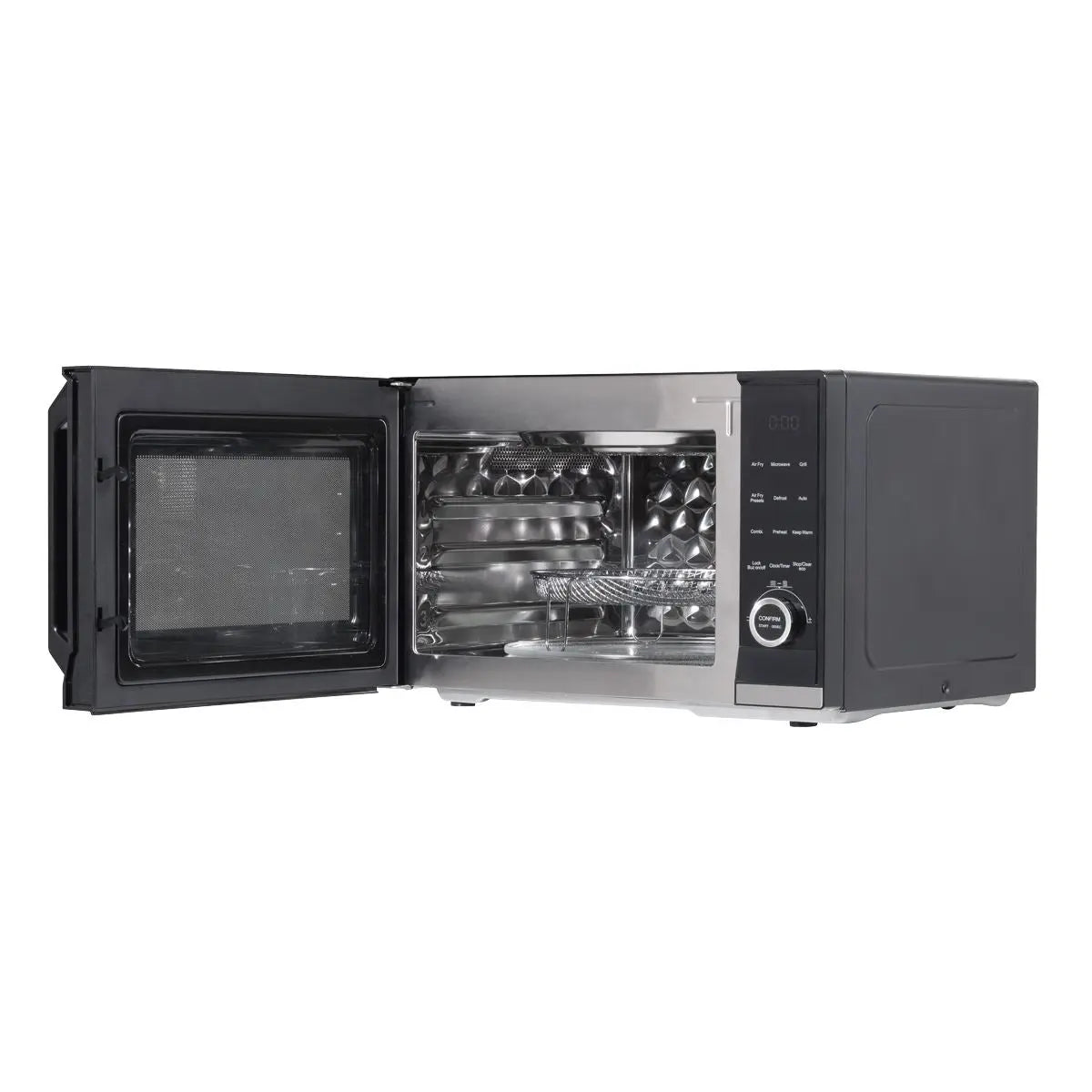 Baridi 7-in-1 Air Fryer Microwave & Grill, 28L Capacity - Black  White Rose Tools