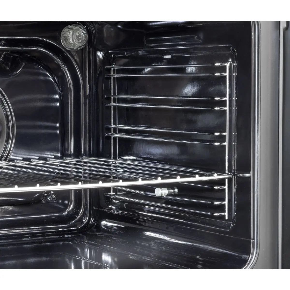 Baridi 72cm Built-Under Double Oven, 74L Capacity, Energy Rating A - Black White Rose Tools