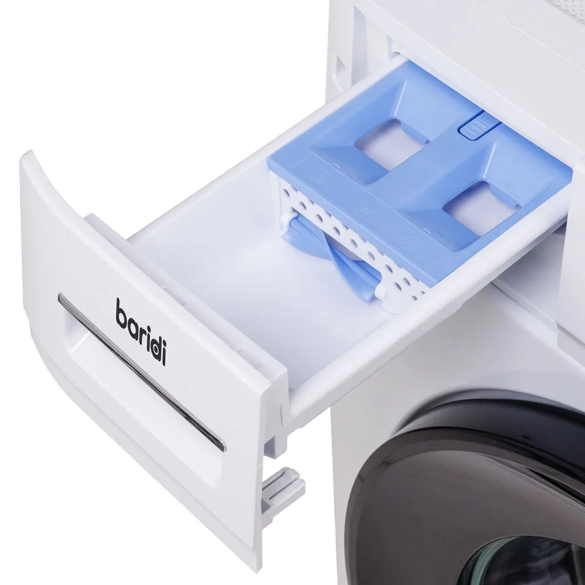 Baridi 8/5kg Washer Dryer, Front Loading, 1400rpm Energy Rating A – White White Rose Tools