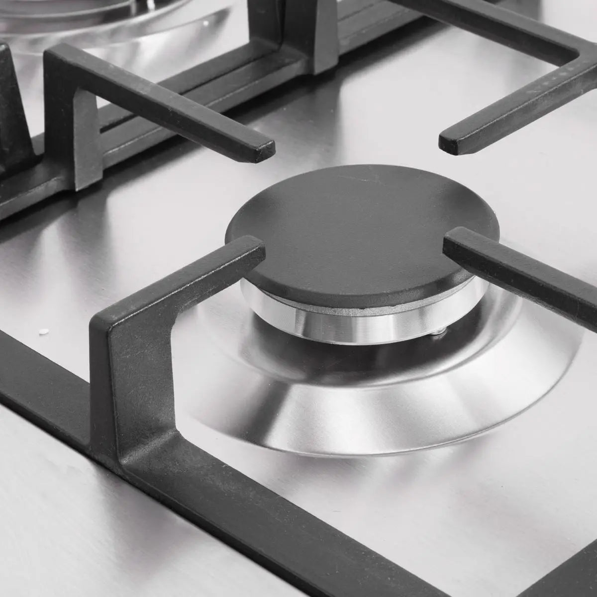 Baridi 90cm Gas Hob Stainless Steel with 5 Burners, Cast Iron Supports & Auto Ignition 11kW White Rose Tools