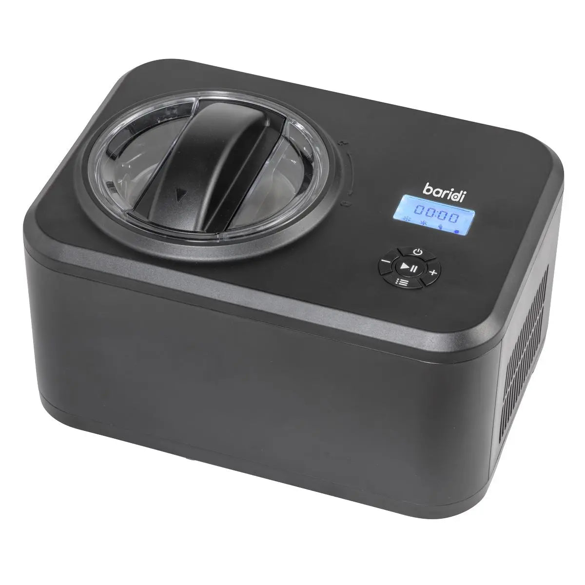 Baridi Automatic Churning Ice Cream Machine 1.5L - Black  White Rose Tools