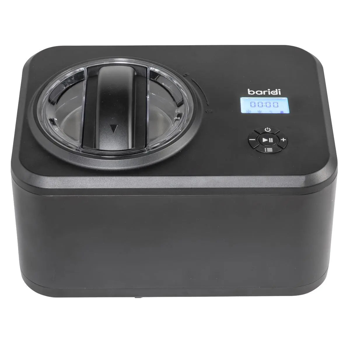 Baridi Automatic Churning Ice Cream Machine 1.5L - Black  White Rose Tools