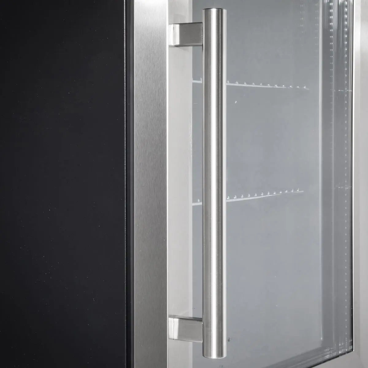 Baridi Baridi 50L Tabletop Drinks Fridge, Mini Beer Cooler, Glass Door, Stainless Steel White Rose Tools