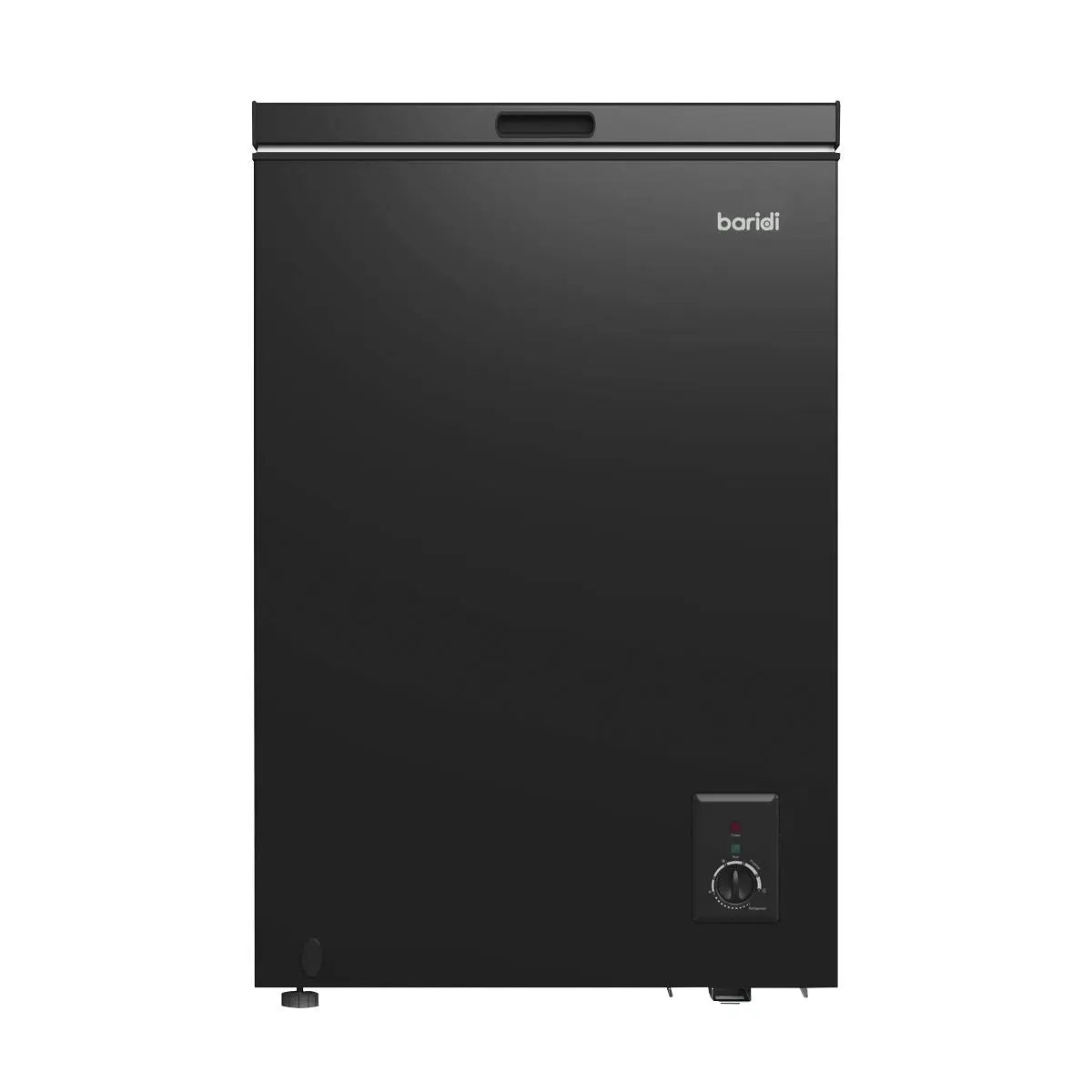 Baridi Freestanding Chest Freezer, 99L Capacity, -12 to -24°C Adjustable Thermostat, Black - DH153 White Rose Tools