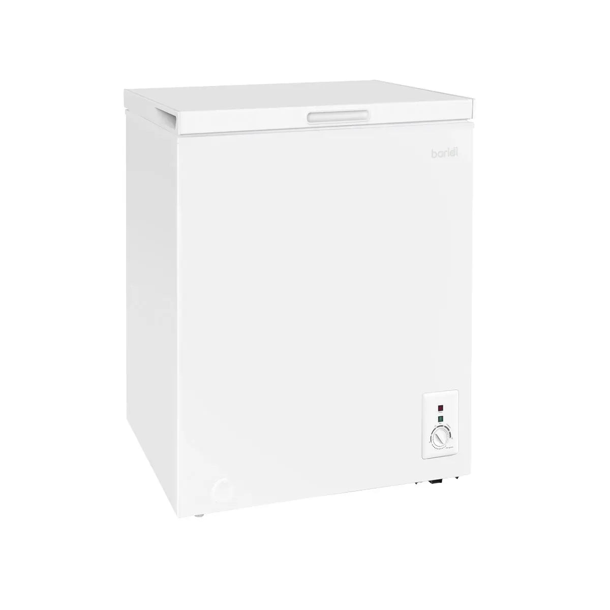 Baridi Freestanding Chest Freezer, 99L Capacity, Garages and Outbuilding Safe, -12 to -24°C Adjustable Thermostat with Refrigeration Mode, White  White Rose Tools