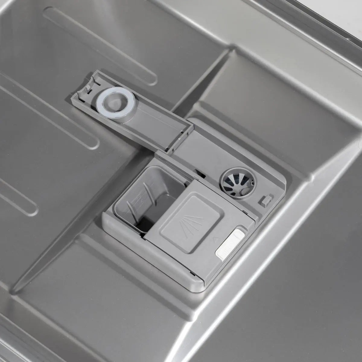 Baridi Slimline Freestanding Dishwasher, 45cm Wide with 10 Place Settings, 8 Programs & 5 Functions, LED Display, Silver  White Rose Tools