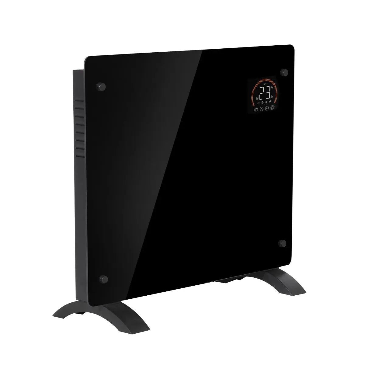 Baridi, Electric Glass Panel Heater, 1000W, Wi-Fi Enabled, Black - DH135 White Rose Tools