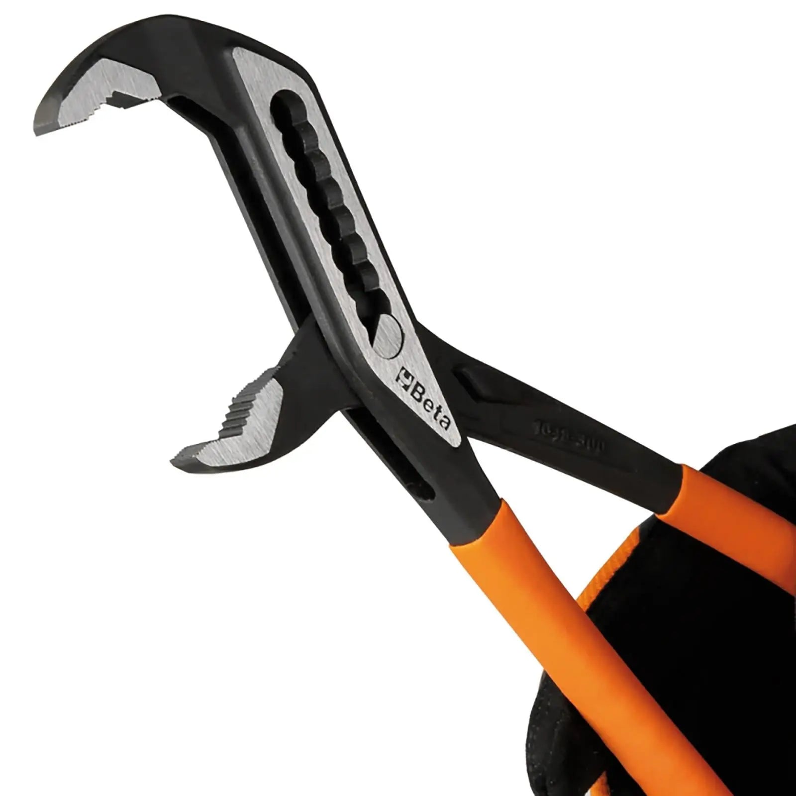 Beta Tools Slip Joint Pliers Water Pump Plier 175-400mm Slip Proof PVC Handles 1048N - Choose Size White Rose Tools