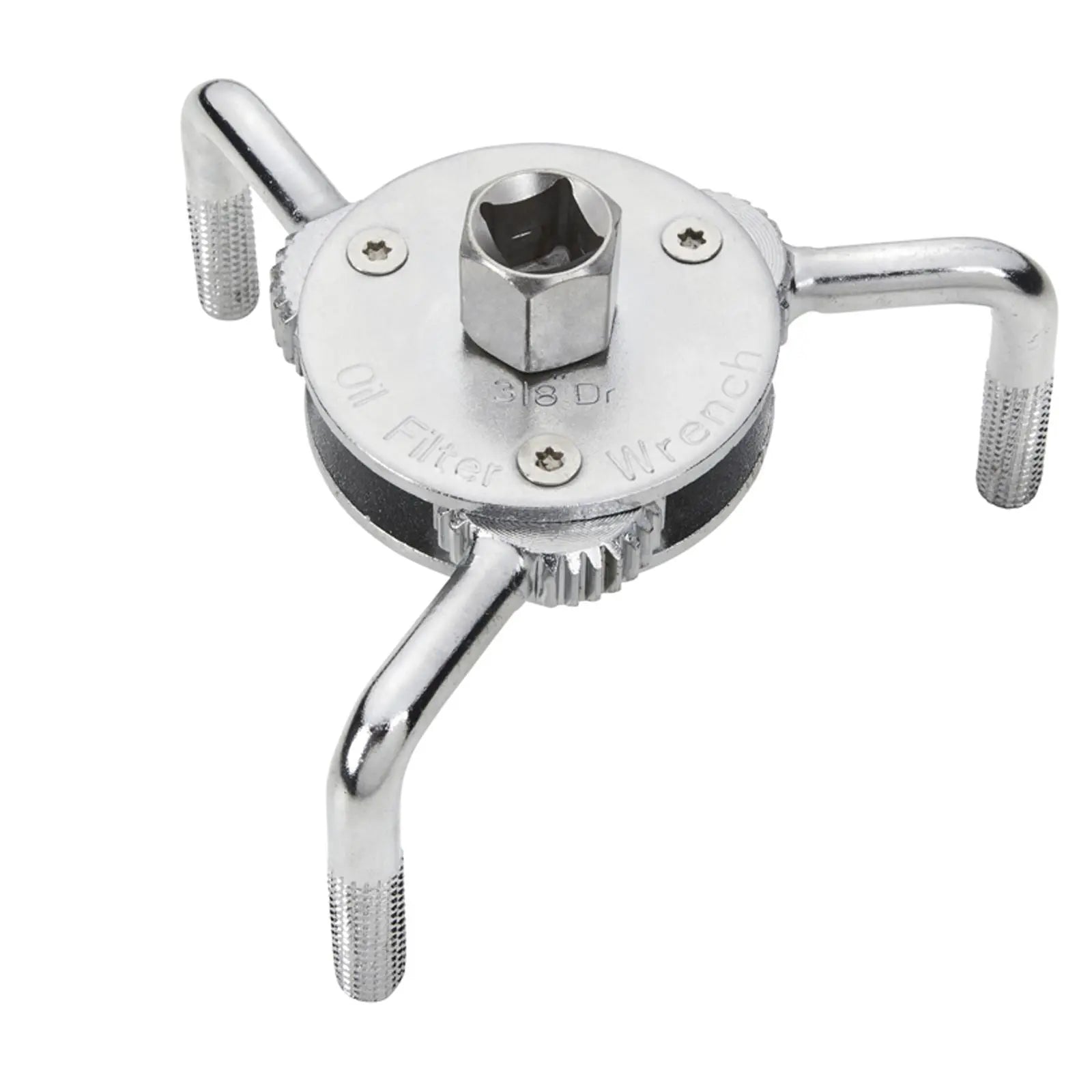 BlueSpot Adjustable Filter Wrench 3 Jaw Adjustable 3/8" 1/2" 65-120mm