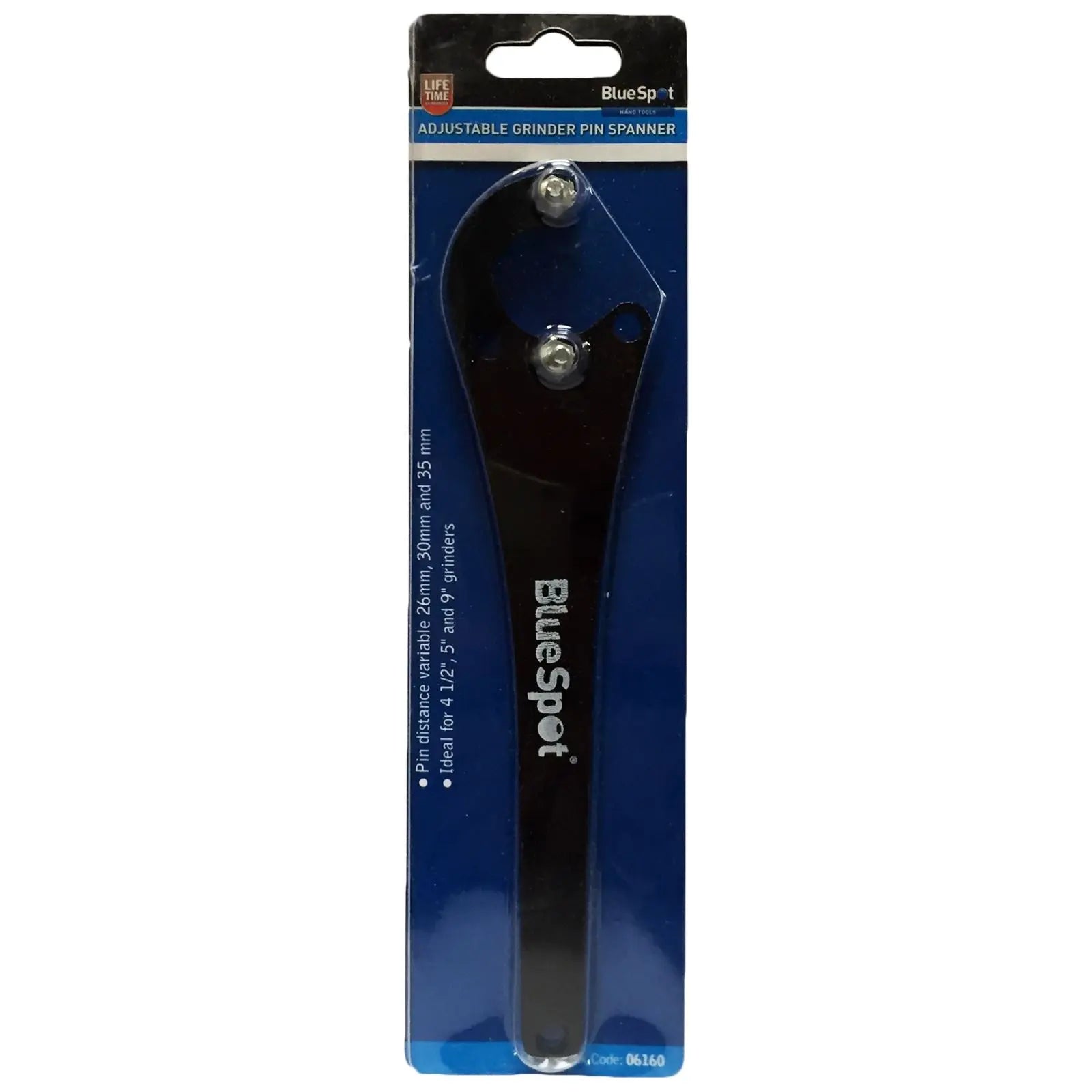 BlueSpot Adjustable Grinder Pin Wrench Spanner