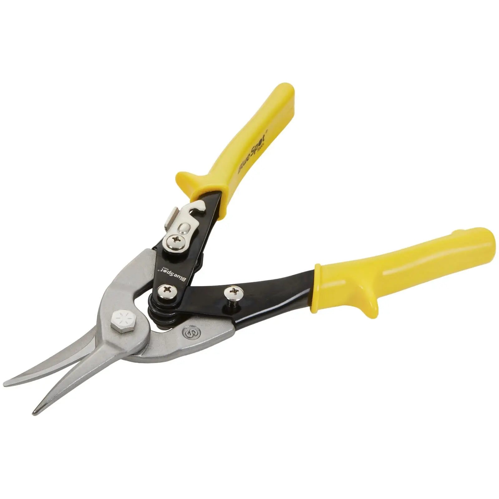 BlueSpot Aviation Tin Snips Straight Cut 250mm White Rose Tools