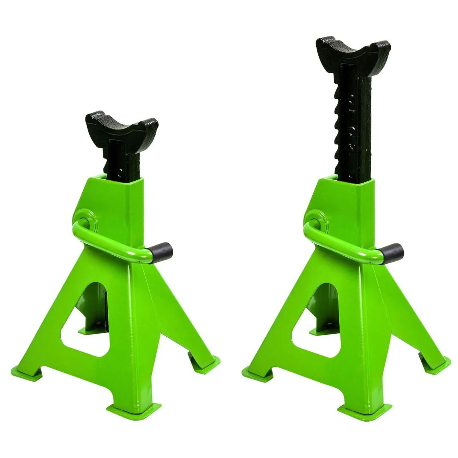 BlueSpot Axle Stands Ratchet Jack Stand 3 Tonne 3000kg 275-415mm Lifting Height White Rose Tools