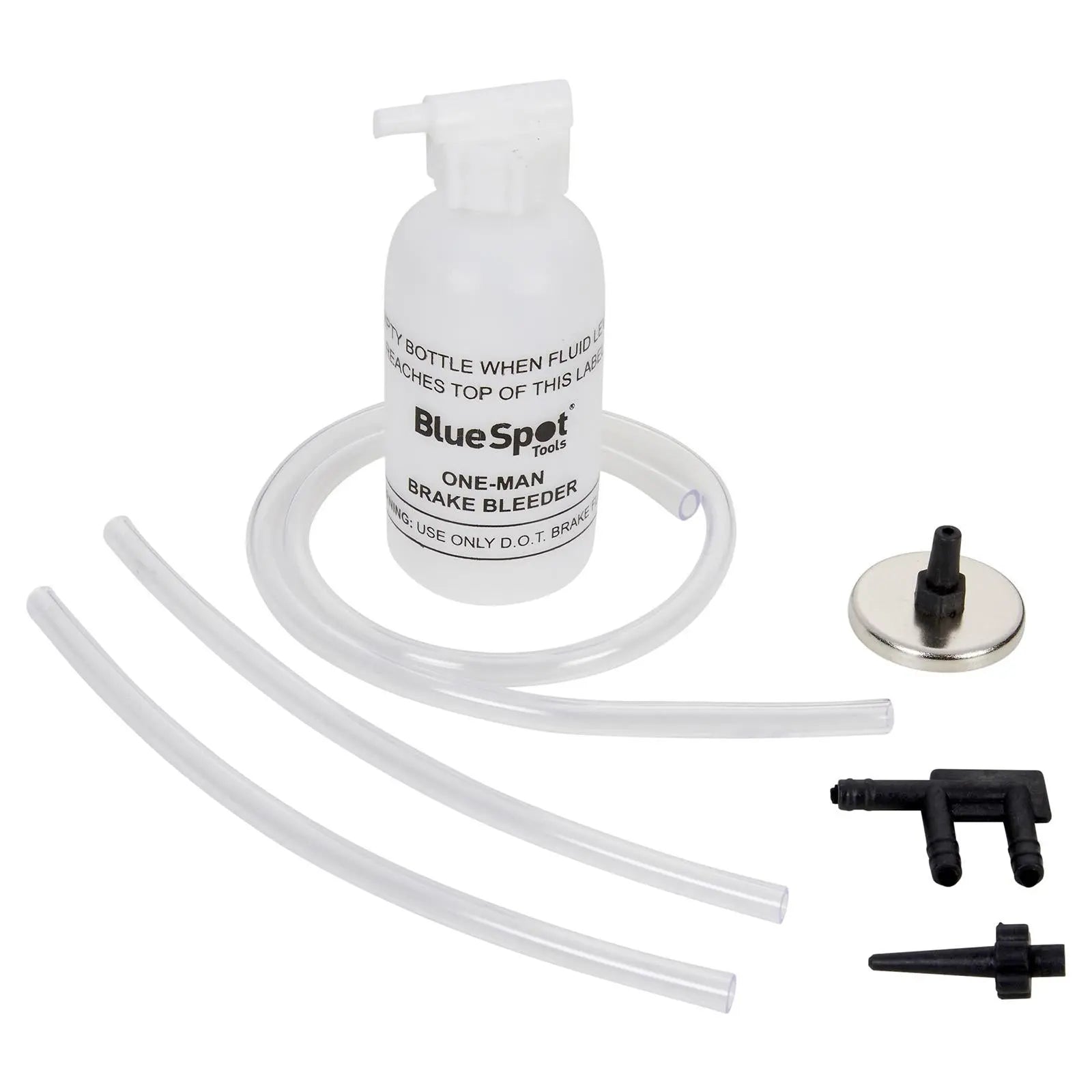 BlueSpot Brake Bleeder Kit One Person  White Rose Tools