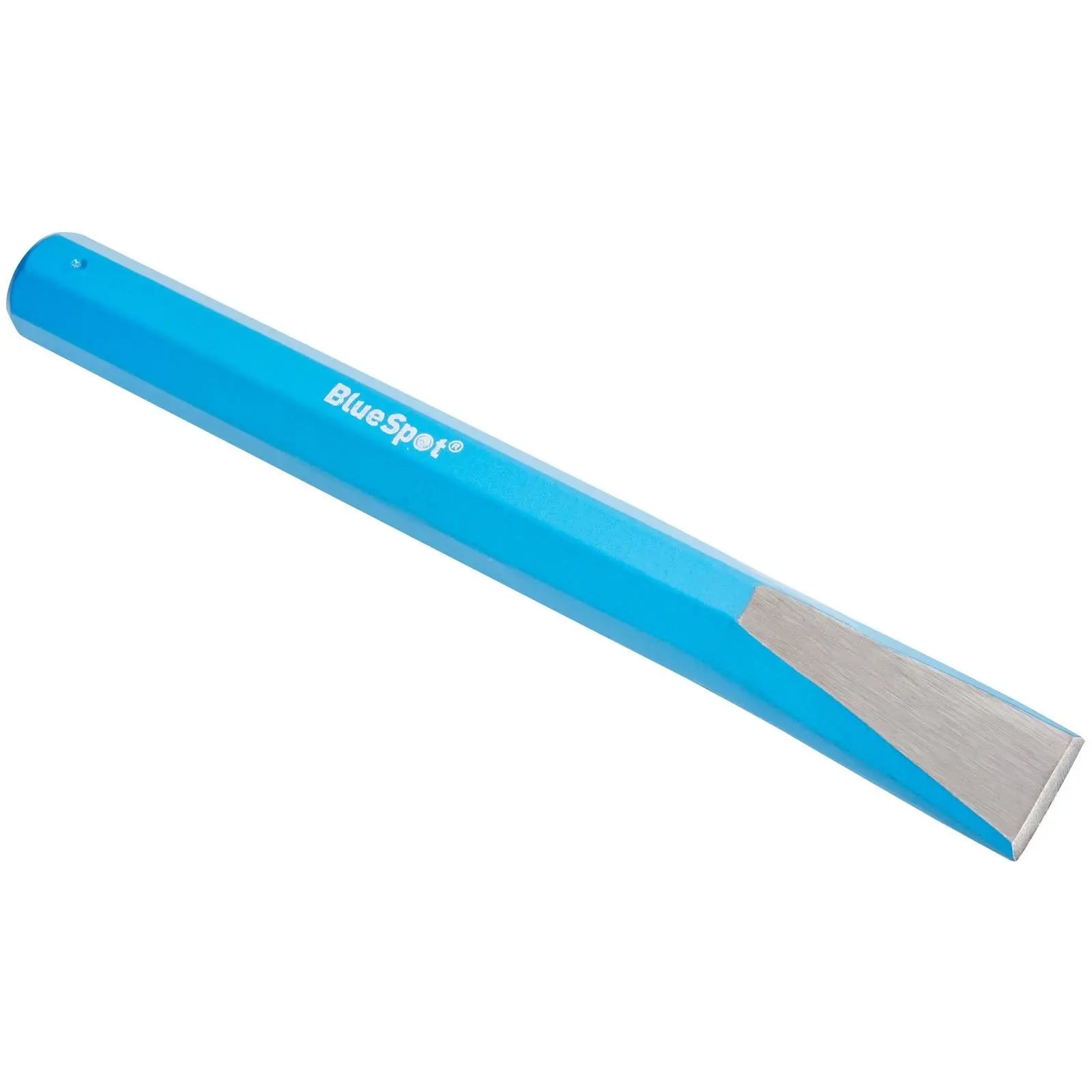 BlueSpot Cold Chisel Induction Hardened 250mm x 30mm White Rose Tools