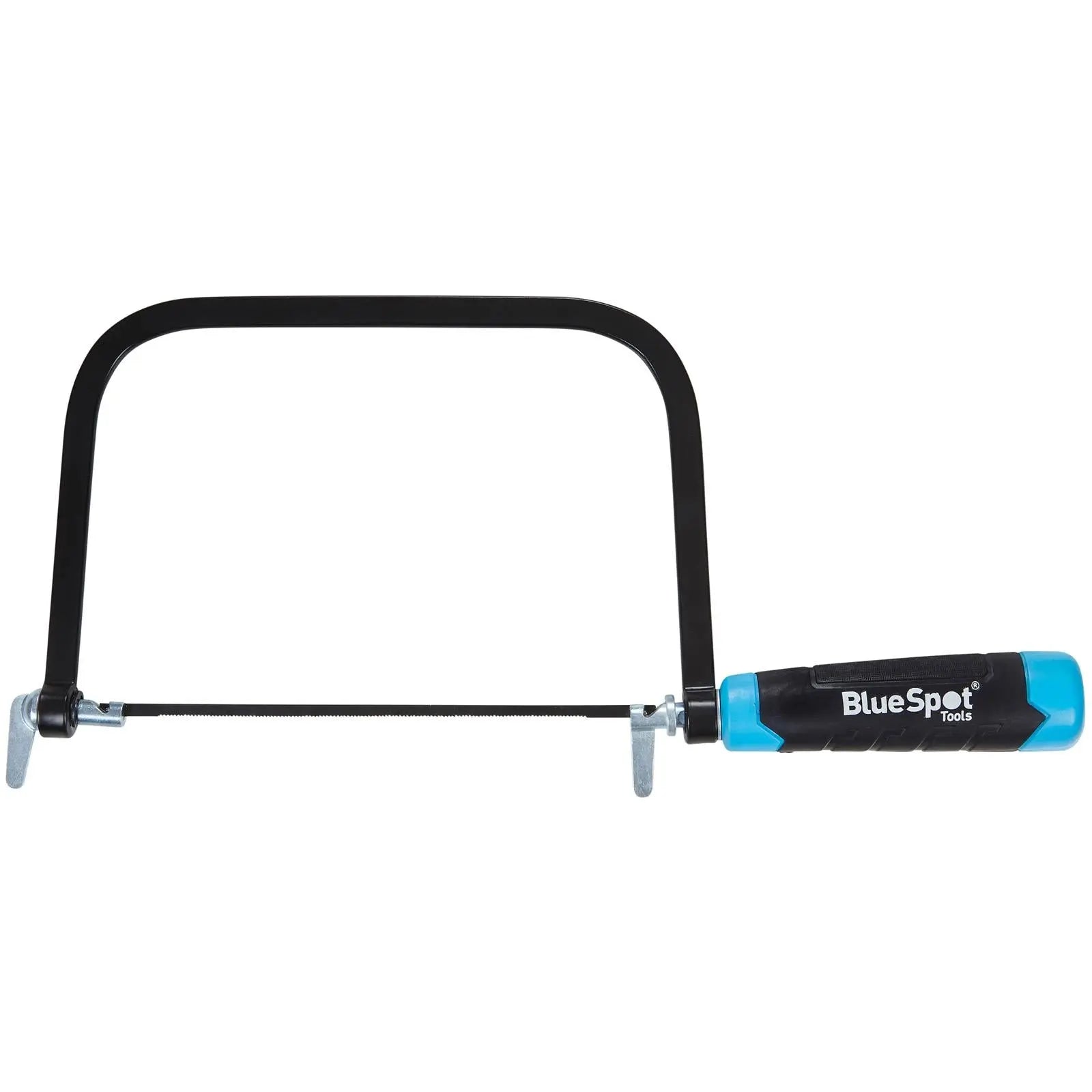 BlueSpot Coping Saw Heavy Duty Soft Grip Handle 165mm White Rose Tools