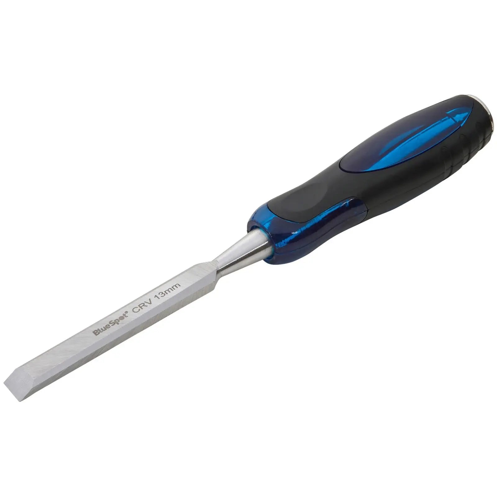 BlueSpot Go Through Wood Chisel with Striking Cap 13mm 1/2 White Rose Tools