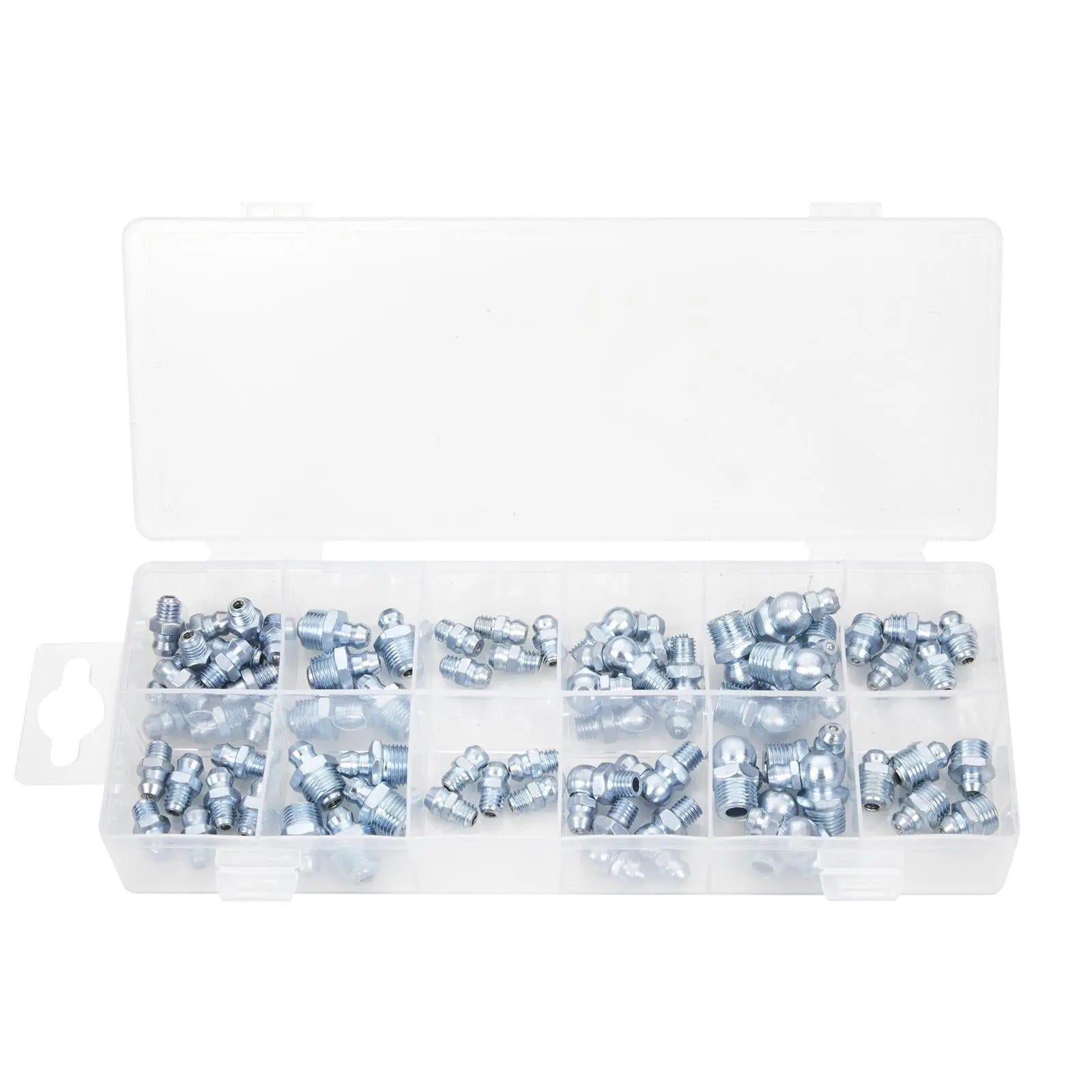 BlueSpot Grease Fitting Set 70 Piece  White Rose Tools
