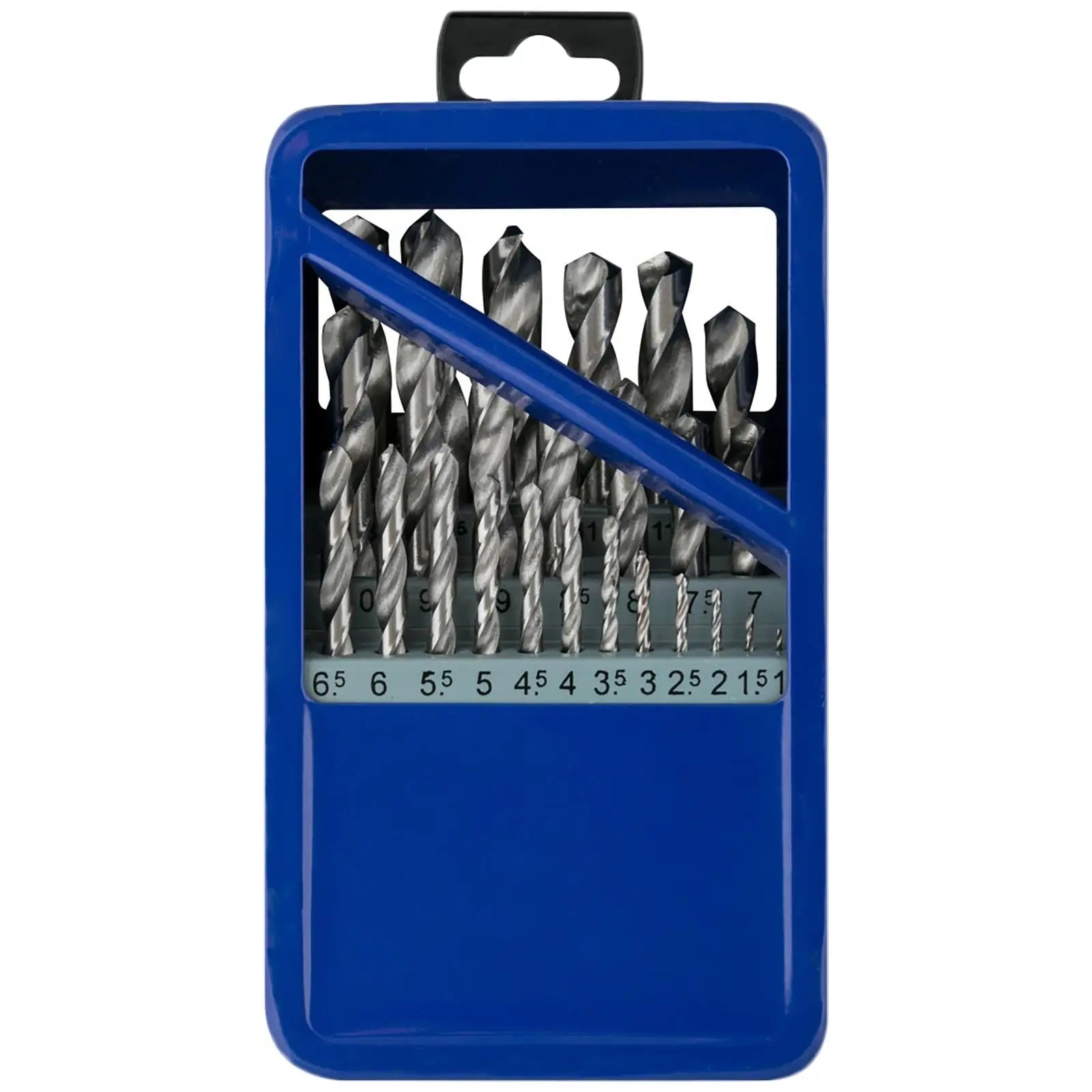 BlueSpot HSS Drill Bit Set 25 Piece Metric in Metal Case 1-13mm