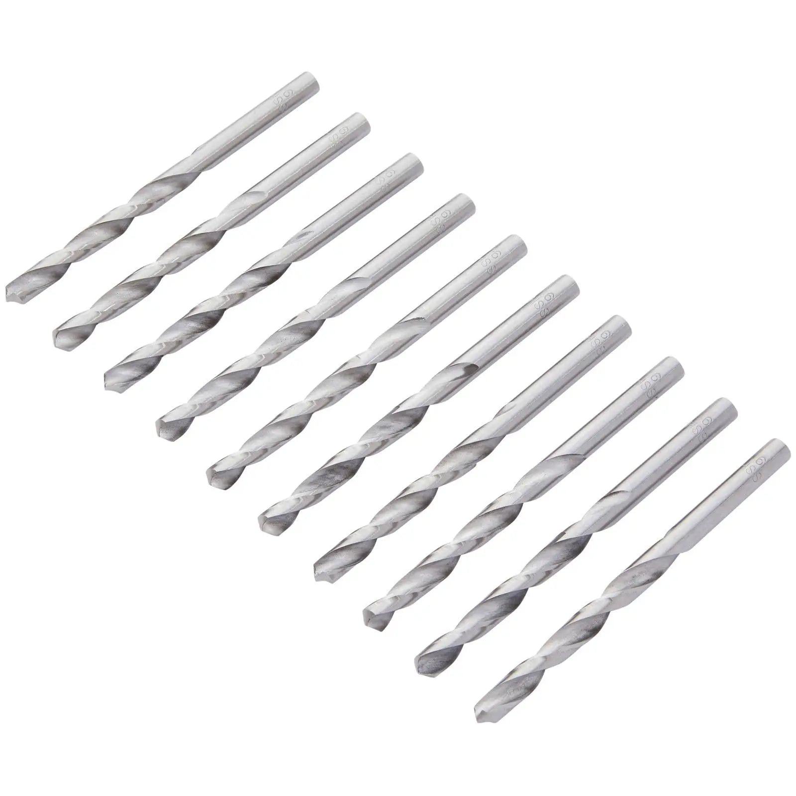 BlueSpot HSS Metal Drill Bits 6mm 10 Pack White Rose Tools