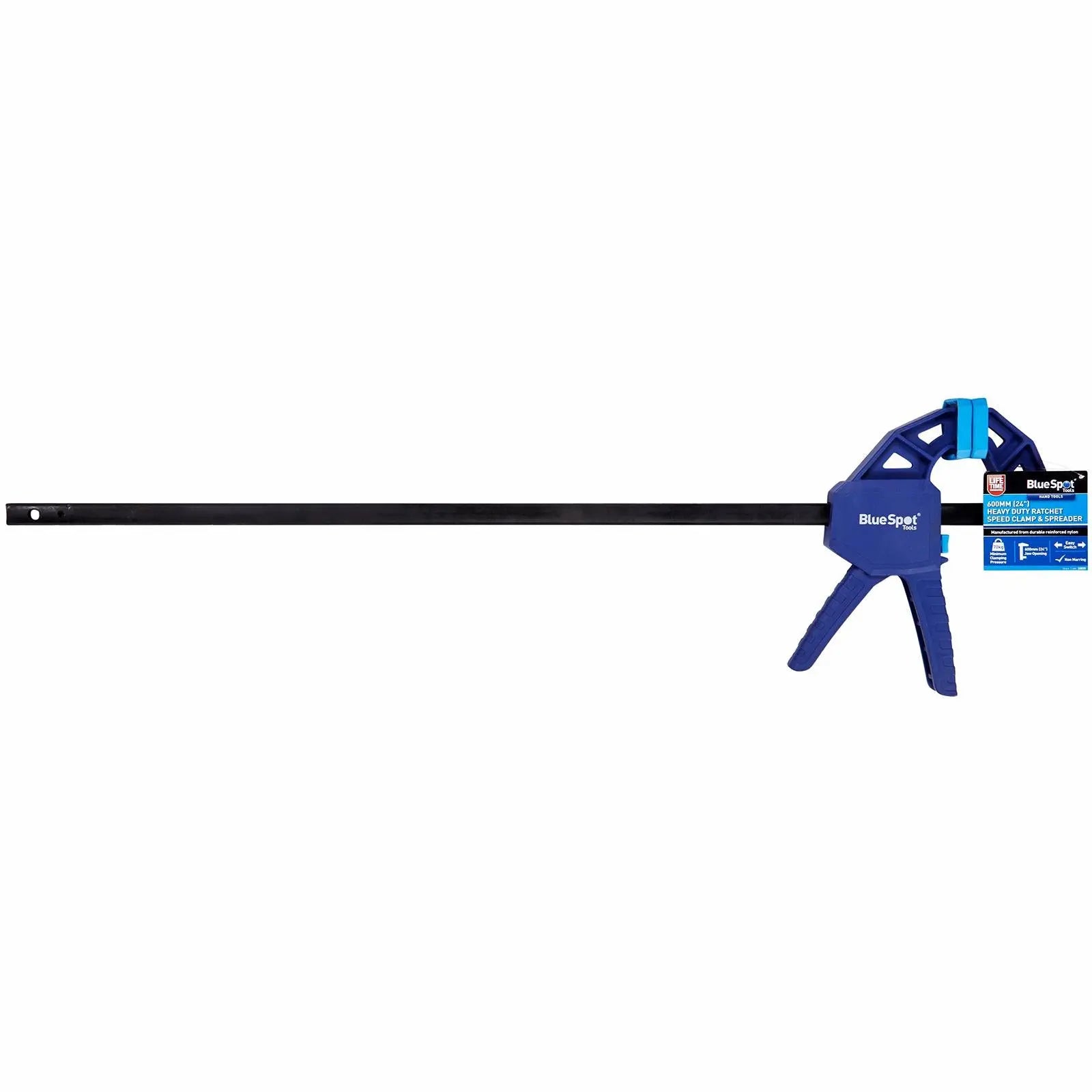 BlueSpot Heavy Duty Ratchet Speed Clamp and Spreader 600mm (24")