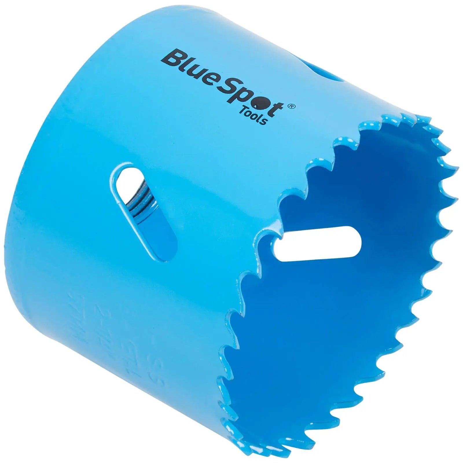 BlueSpot Hole Saw Bi-Metal 57mm HSS Teeth White Rose Tools