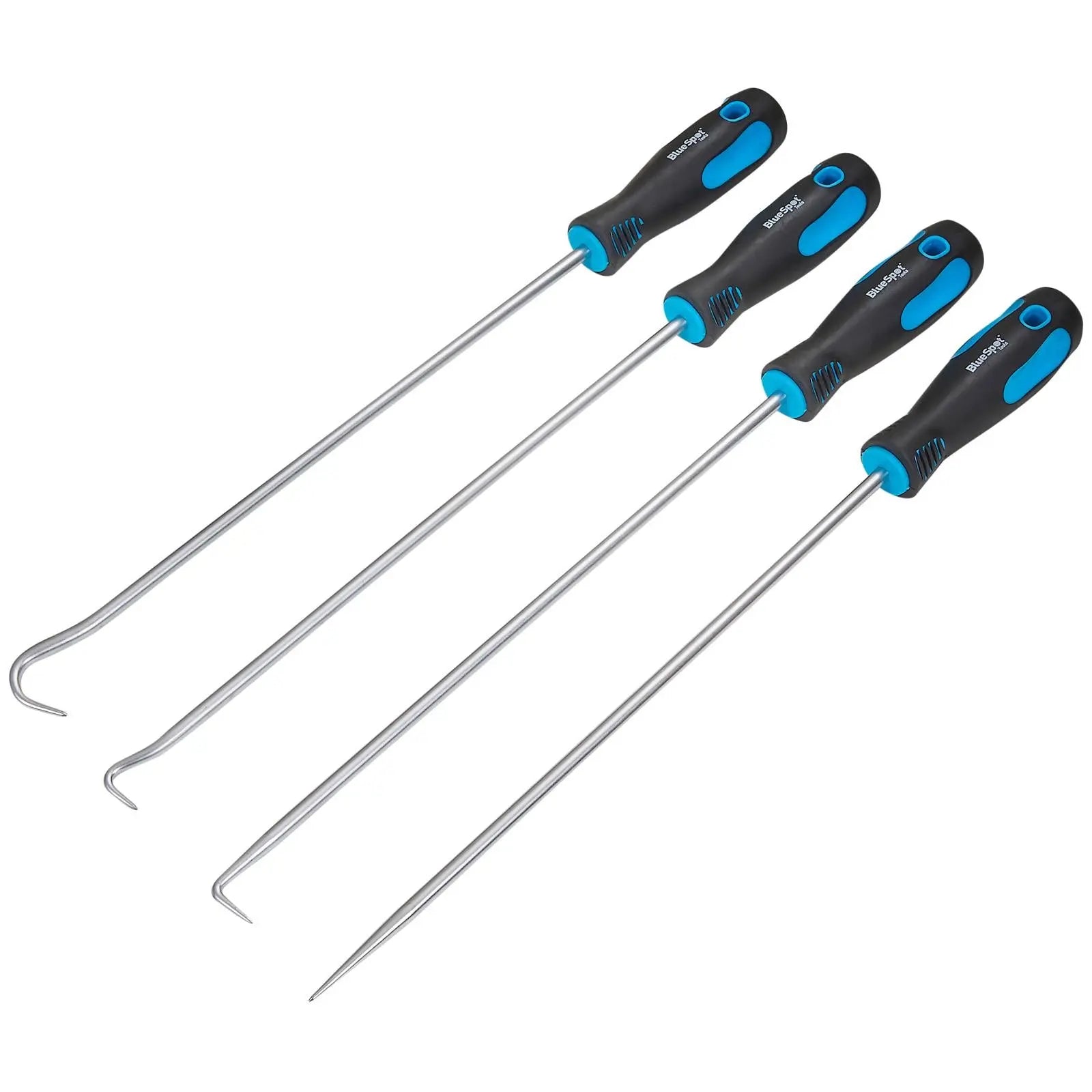 BlueSpot Hook and Pick Set Extra Long Reach 380mm 4 Piece White Rose Tools