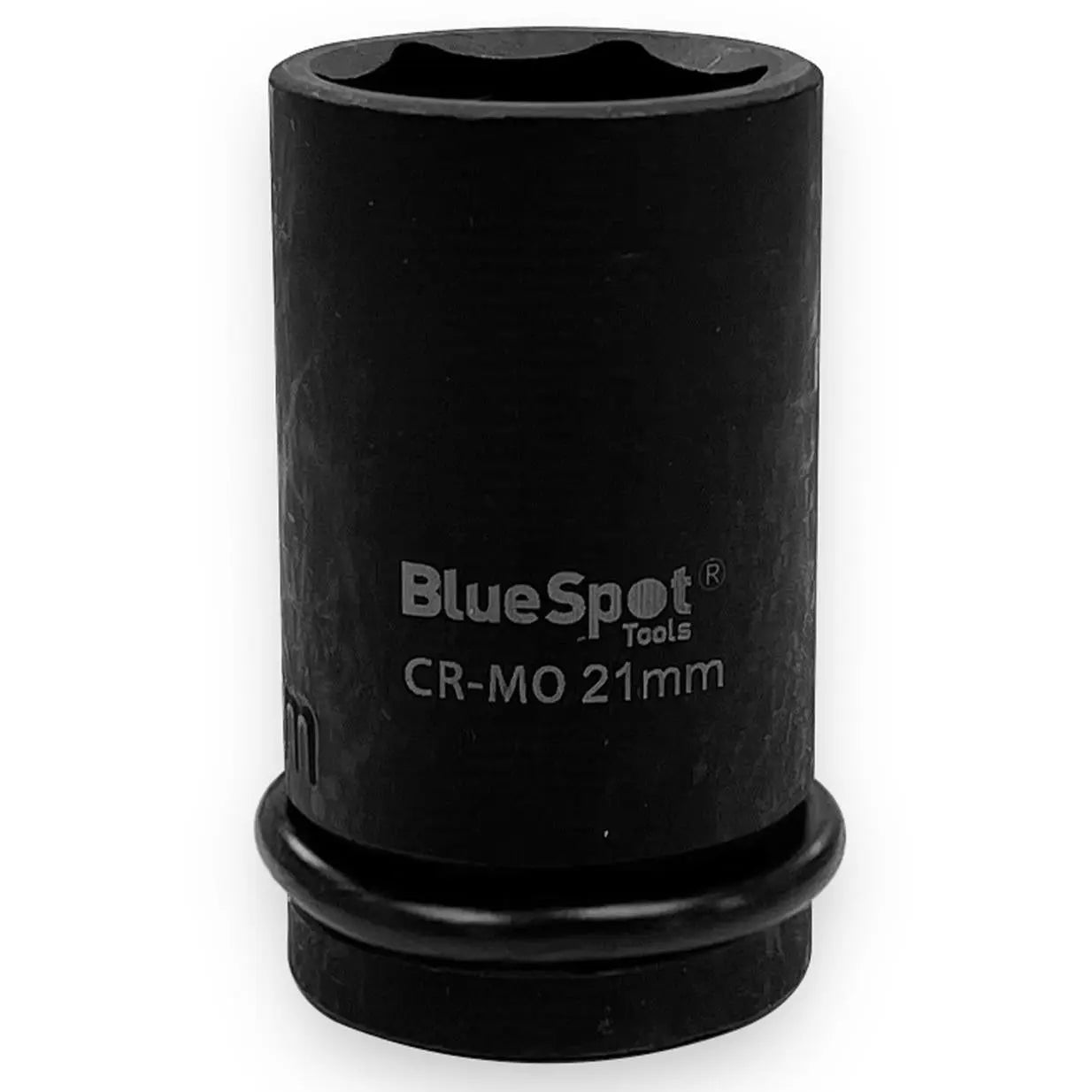 BlueSpot Impact Scaffold Socket With Ring And Pin 21mm 1/2 White Rose Tools