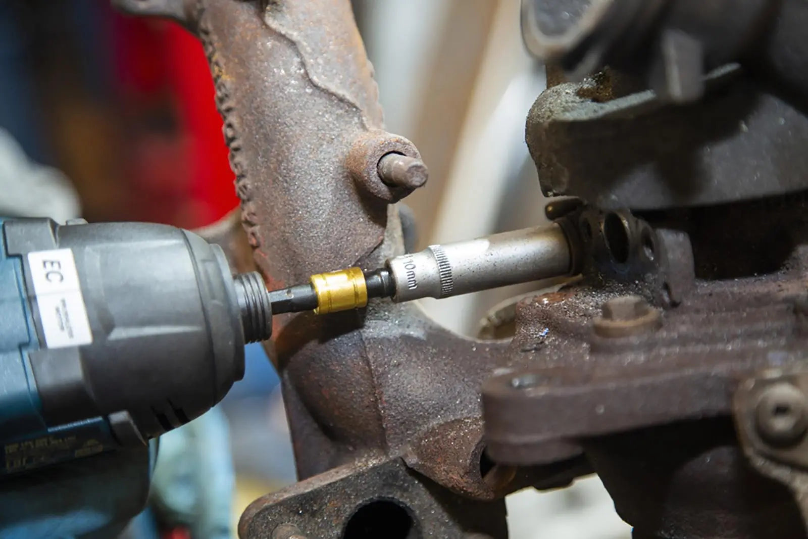 BlueSpot Impact Socket Adaptors Colour Coded 1/4" 3/8" 1/2" Drive and Bit Holder